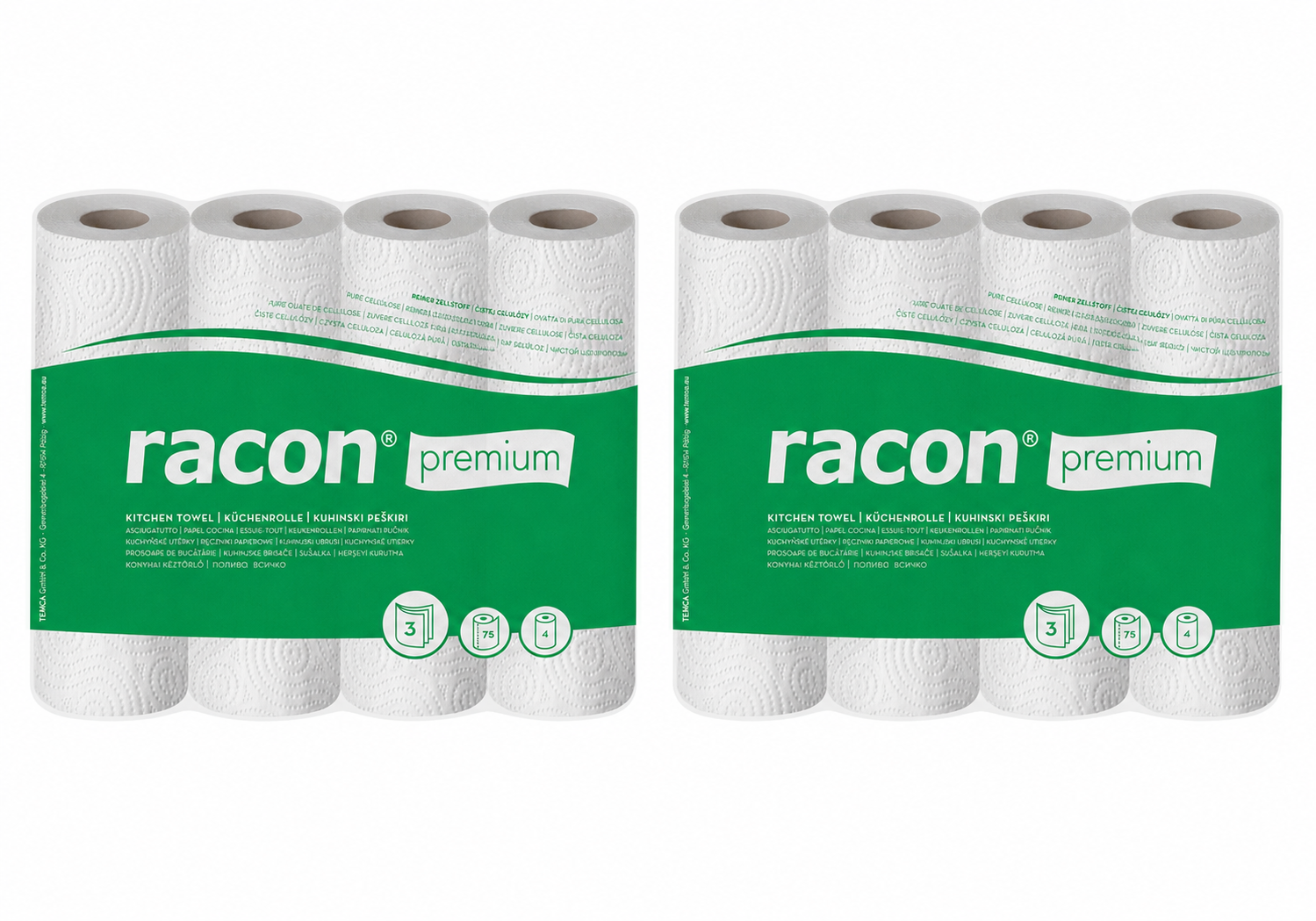 racon premium Küchenrolle (2 x 48 Rollen)