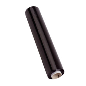 Handstretchfolie, (schwarz) 6 Rollen 23 my, 270 lfm